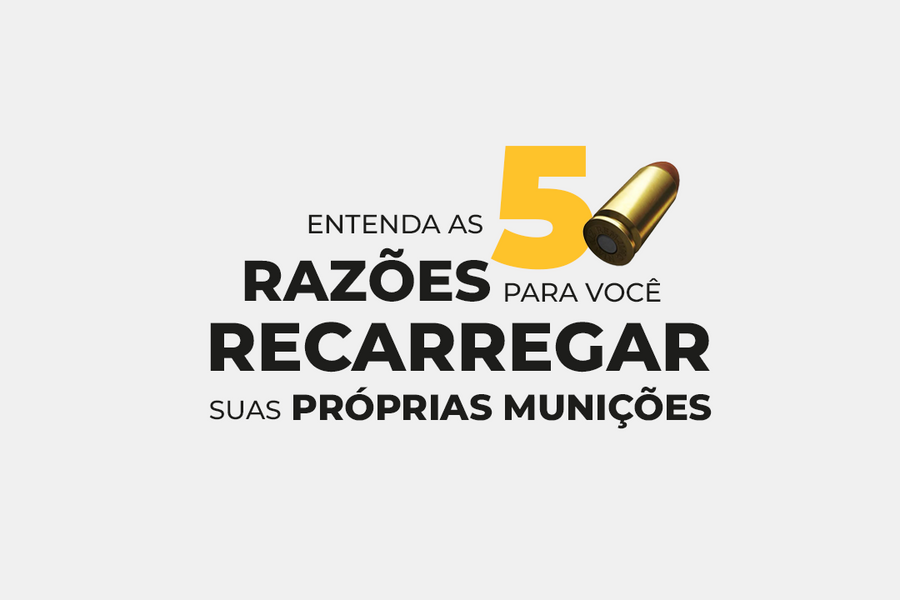 Por que começar a recarregar? Entenda por que a munição industrial pode estar limitando seu desempenho