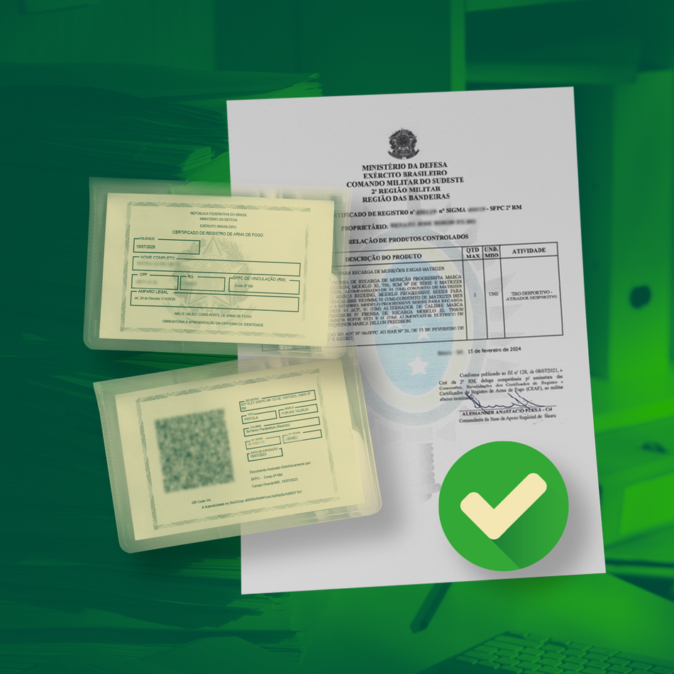 Registro e Apostilamento de Arma de Fogo por Entidade de Tiro ou Comércio
