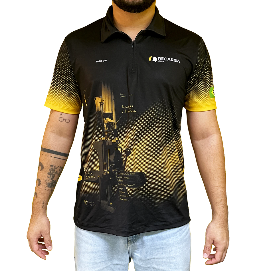 Camisa Polo Tradicional - Confort Dry UV +50 - Modelo 2026 - Recarga Club