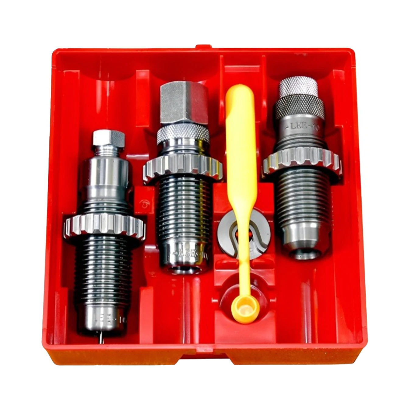 Dies Lee 3 Peças Carbide de Tungstênio + Shell Holder - Conjunto de Matrizes - Lee Precision - 3 Die Set Pistol