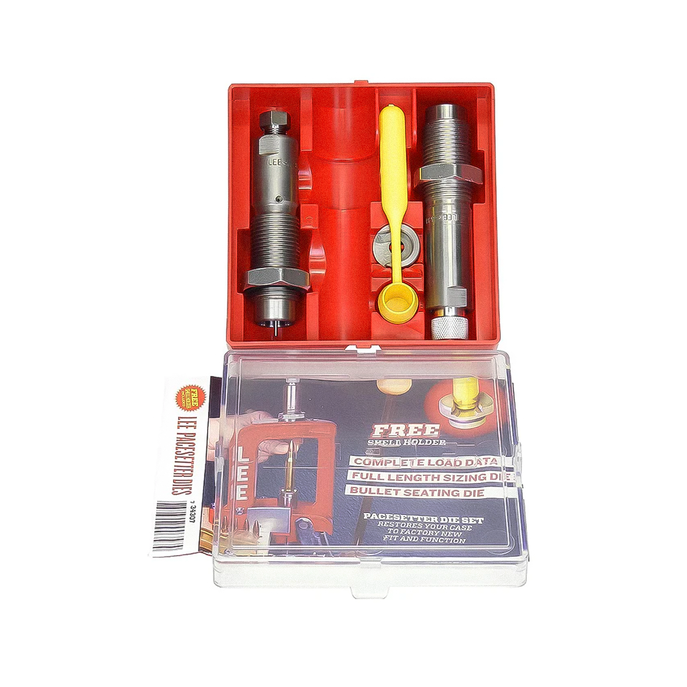 Conjunto de dies Lee 2 peças para rifle com shell holder