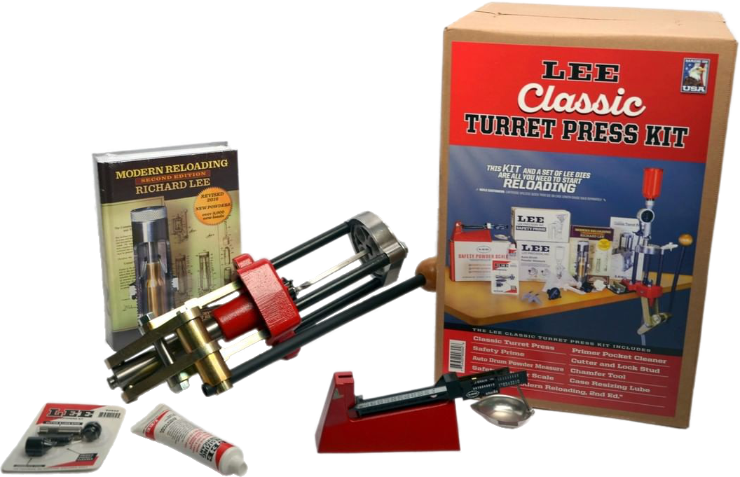 Kit da prensa de recarga semiprogressiva Lee Classic Turret com acessórios — foto 2