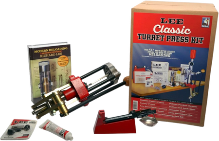 Kit da prensa de recarga semiprogressiva Lee Classic Turret com acessórios — foto 2