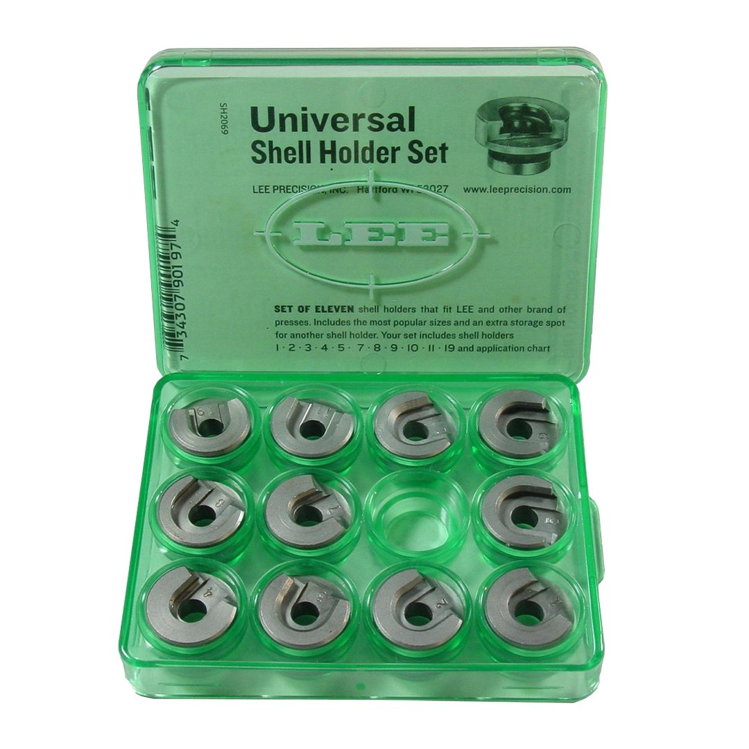 Conjunto de shell holders universal Lee