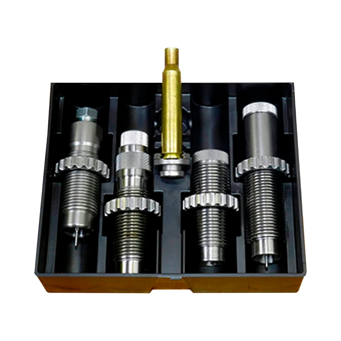 Dies Lee 4 Peças Ultimate Rifle + Shell Holder - Conjunto de Matrizes - Lee Precision - 4 Rifle Die Set Ultimate - PCE - Recarga Club
