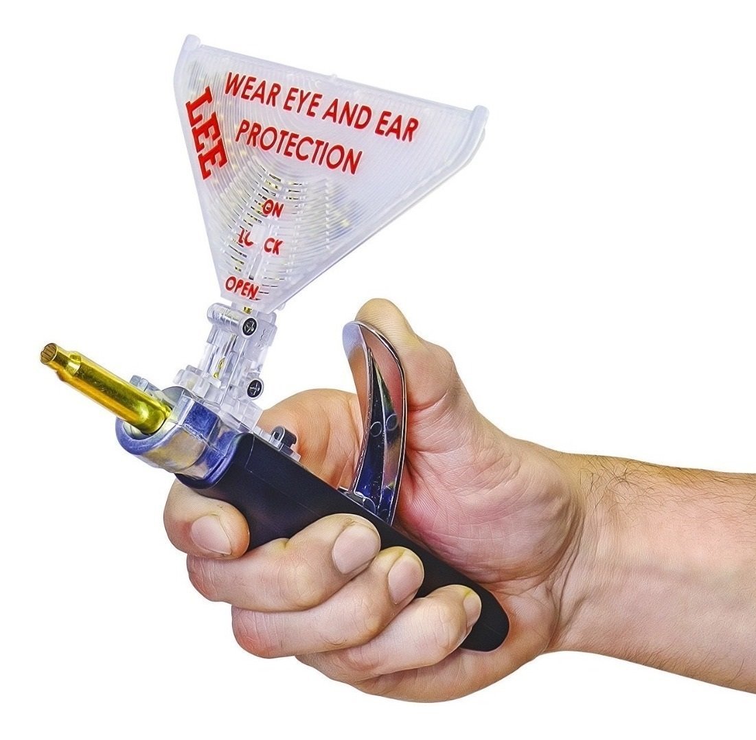 Espoletador Manual + Conjunto de Shell Holder - Lee Precision