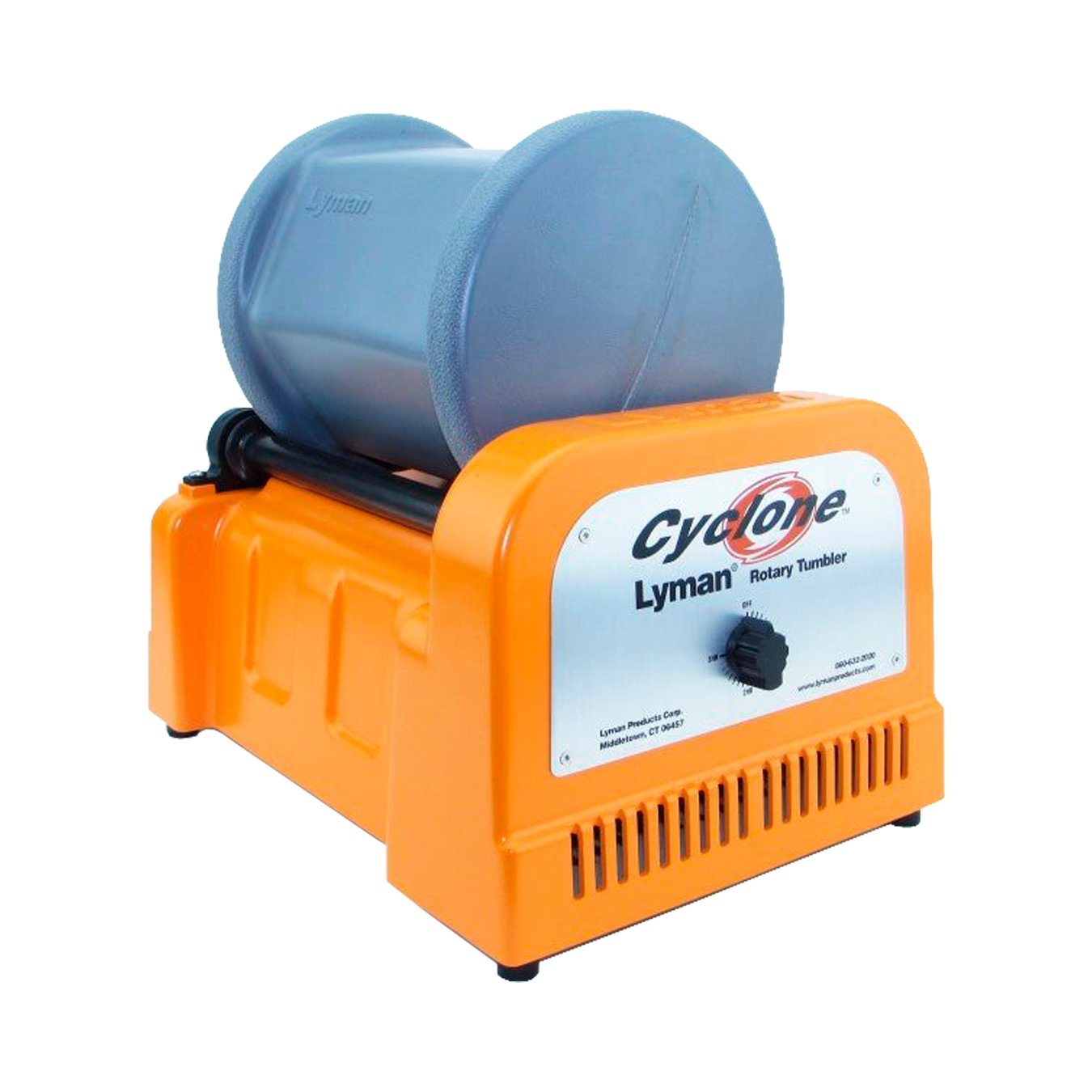 Tamboreador molhado rotativo Lyman Cyclone